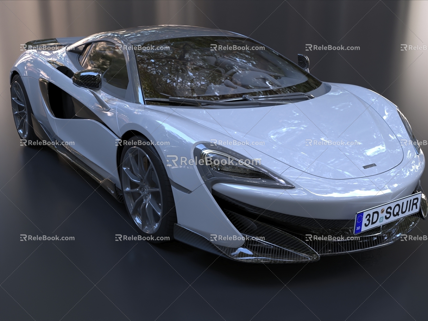 McLaren Supercar McLaren sports car 3d model