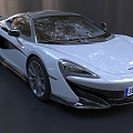 McLaren Supercar McLaren sports car 3d model