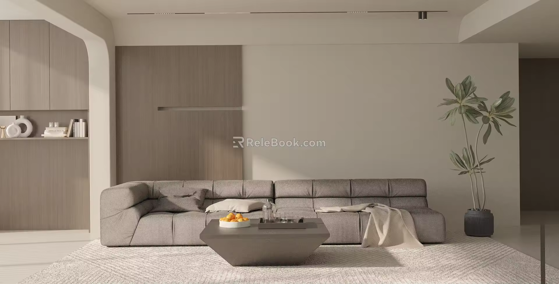 Modern sofa combination 3d model