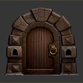 Ancient Building Door Ancient Building Door Chinese Style Door Antique Door Classical Door Chinese Style Door Chinese Style Entrance Traditional Door 3d model