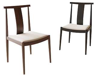 Dining Chair Single Chair 3d model