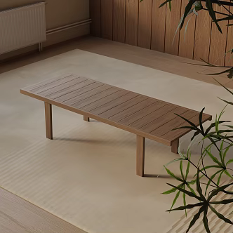 Modern shoe changing stool 3d model