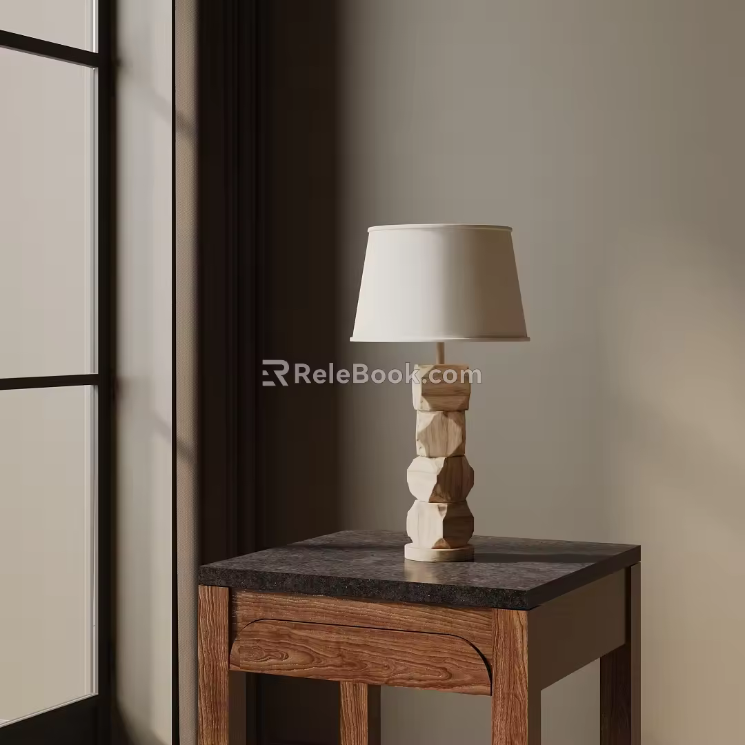 Table lamp 3d model