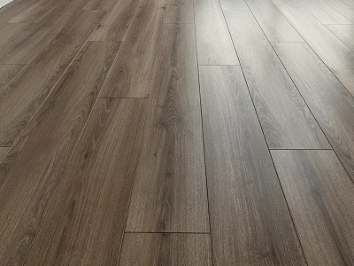 Natural Wooden Flooring With Smooth Texture And Warm Brown Surface Finish 3d model