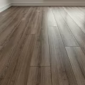 Natural Wooden Flooring With Smooth Texture And Warm Brown Surface Finish
