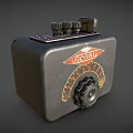 Vintage Detroit Radio with Classic Knobs and Retro Dial Design for Daily Use