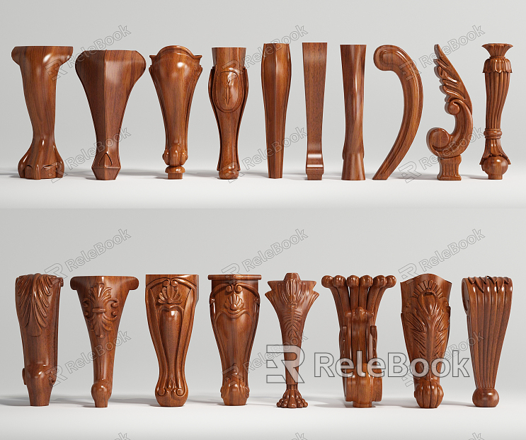 American Style Furniture Legs Table Legs Furniture Feet Roman Column model