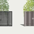 Car Entrance Gate Design Collection Showcasing Modern Slatted Metal Structures And Styles