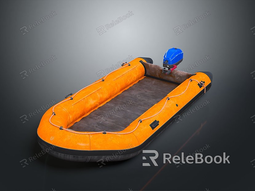 Steamboat Rowing Game Steamboat Yacht Sailing Speedboat Ride by Speedboat Cruise Speedboat Yacht model