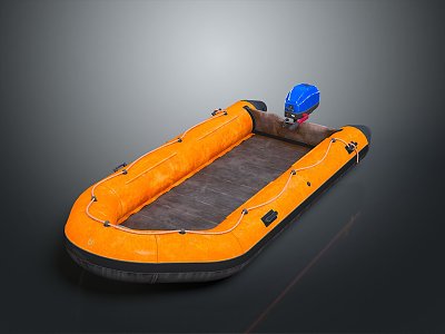 Steamboat Rowing Game Steamboat Yacht Sailing Speedboat Ride by Speedboat Cruise Speedboat Yacht model