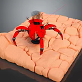 modern weapon sci-fi fortress sci-fi tower defense sci-fi defense item sci-fi weapon 3d model