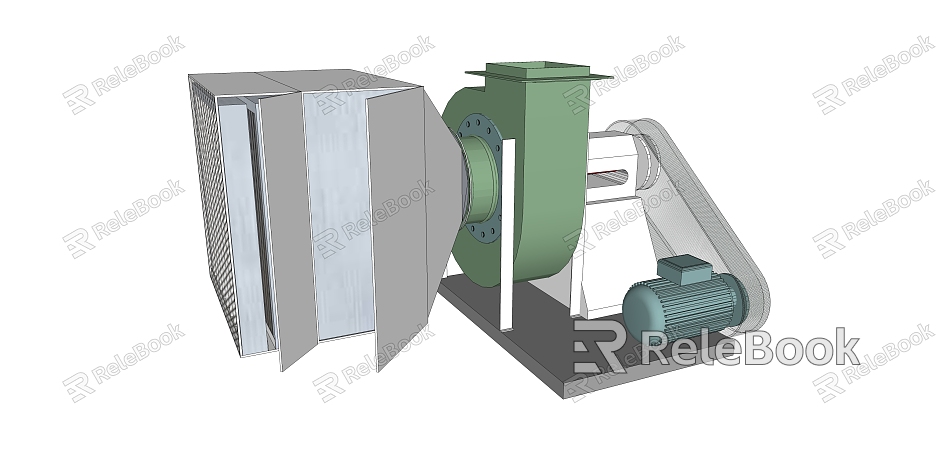 Modern blower equipment model