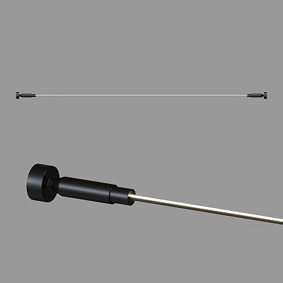 Modern minimalist linear lamp 3d model Modern minimalist linear lamp 3d model