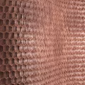 Structural Copper Colored Component With Hexagonal Honeycomb Texture Design