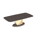 Modern Dining Table Marble Dining Table Rock Board Dining Table Metal Dining Table Italian Dining Table for Four 3d model