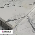 White Cracked Texture Component With Marble Like Surface For Interior Use