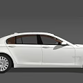 Modern White Sedan With Sleek Body Design And Stylish Alloy Wheels
