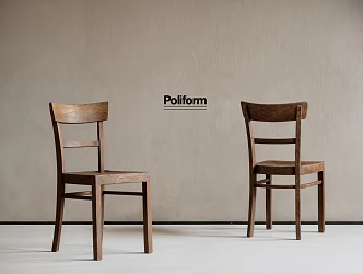 Middle Ancient Dining Chair 3d model