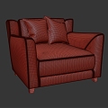 Sofa Chair Single Sofa Armchair Casual Armchair Armchair Sofa Chair Casual Sofa 3d model