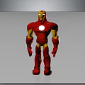 Iron Man Red And Gold Posable Action Toy Figure With Detailed Armor Design
