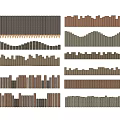 Various Decorative Garden Ornaments With Diverse Shapes And Materials For Outdoor Use