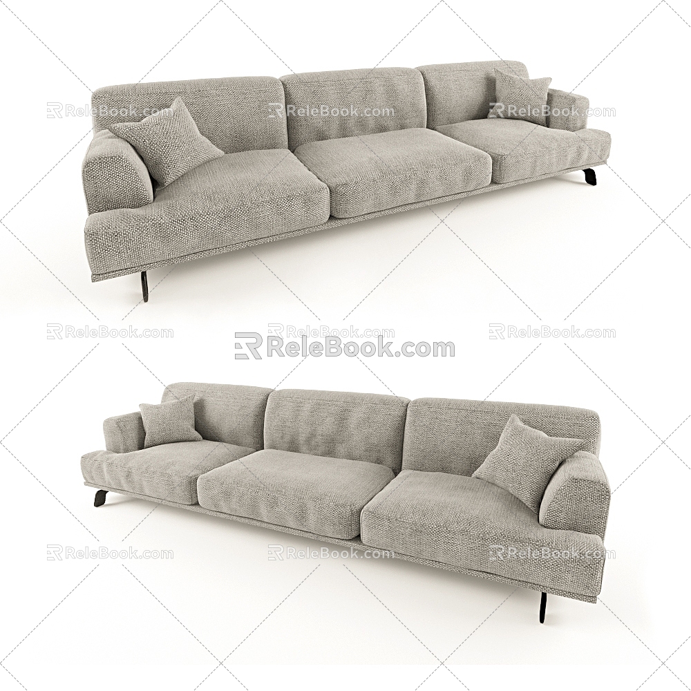 modern sofa 3d model