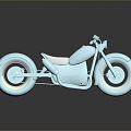 Motorcycle Two-wheeled Motorcycle Cross-country Motorcycle Road Race Motorcycle Motor Vehicle Transport 3d model