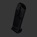Metallic Weapon Bullet With Shiny Surface In Desert Outdoor Background