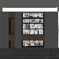 Bookcase Bookshelf 3d model