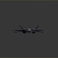 Modern Spaceship Spacecraft 3d model