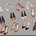 Stylish Women's Shoes Collection With Heels Flats and Colorful Fashionable Designs