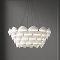 Light Luxury Chandelier 3d model