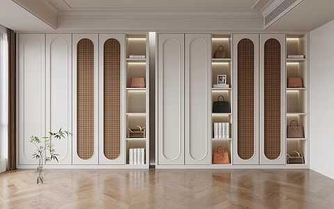 Modern French Wardrobe 3d model