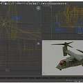 Modern Fighter Jet With Twin Rotors Tiltrotor Wings And Silver Military Airframe Design