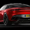 Red Sports Car With Sleek Design Black Alloy Wheels And Aerodynamic Body