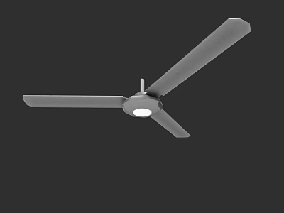 Modern Ceiling Light With Fan Contemporary Design For Home Interior Decor 3d model