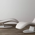 Modern Recliner Leisure Sofa 3d model
