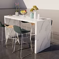 Bar stool 3d model