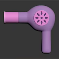 Pink Hair Dryer A Stylish Daily Electrical Appliance With Modern Design