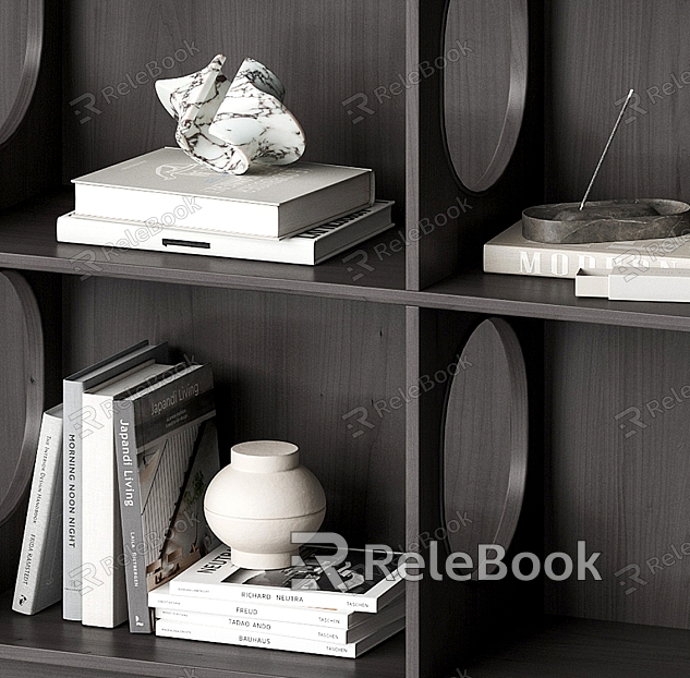 Decorative Ornaments Books Book Ornaments model