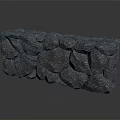 Natural Stacked Stone Wall Structure For Rustic Building Design Projects