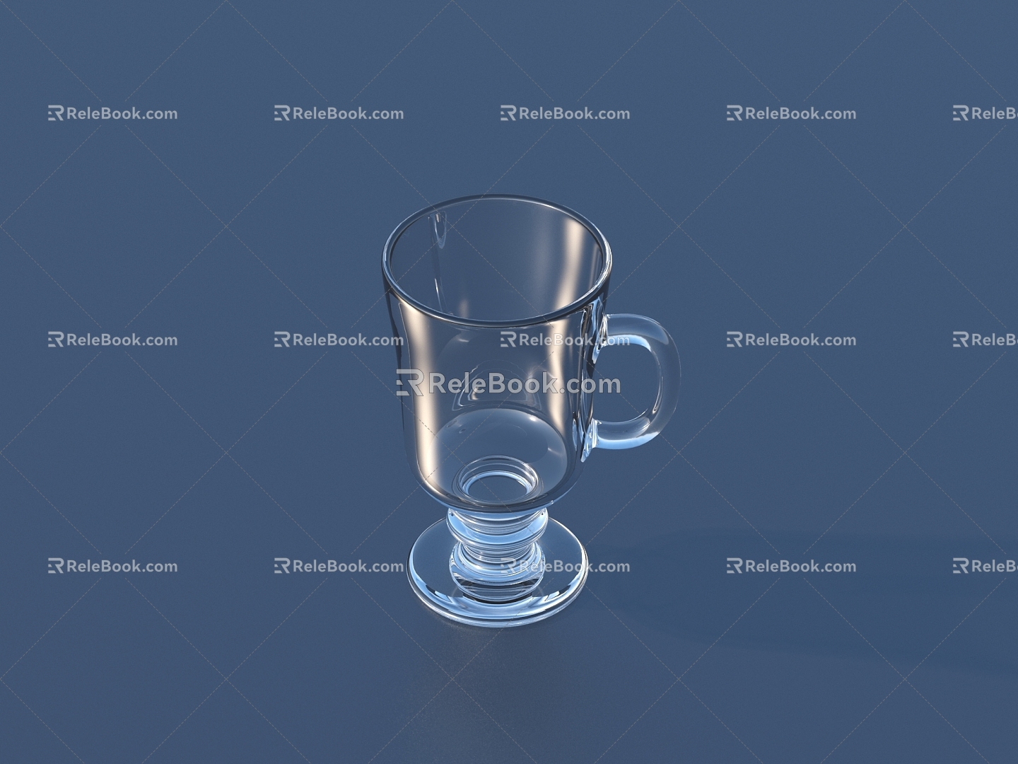 Glass beers 3d model