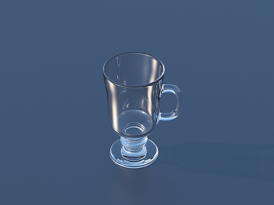 Glass beers 3d model