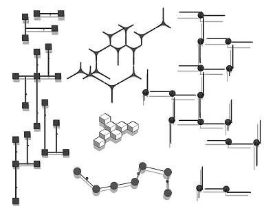 Modern wall lamp small wall lamp 3d model