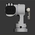 Adjustable Medical Device With Precision Dial Clamping Mechanism Control Knobs And Stable Base