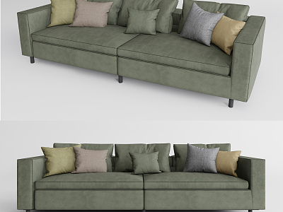 modern double sofa double sofa leisure sofa model