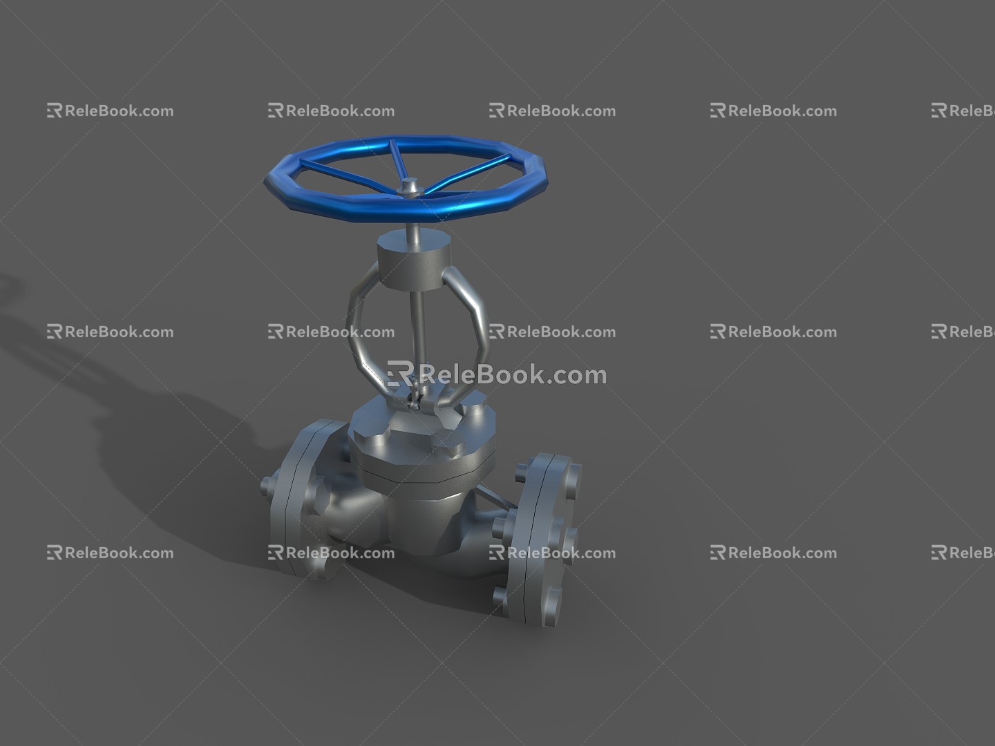 Cast steel globe valve globe valve 3d model