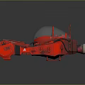 Mech Warrior Mech Soldier Machine Battlearm Mechanical Battlearm Machine Fighter Robot 3d model