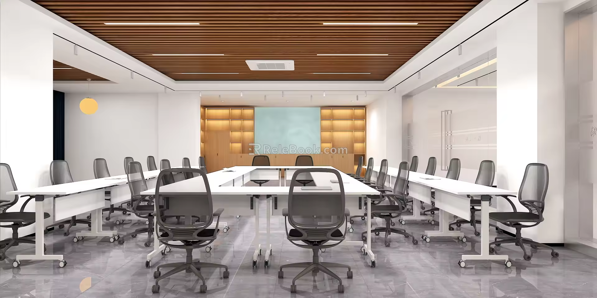 Meeting Room Multi-function Hall Training Room 3d model