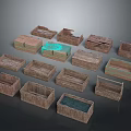 Household Storage Baskets With Various Materials And Different Designs For Home Organization